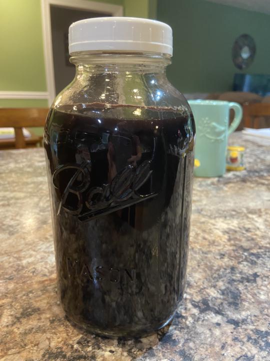 Elderberry syrup