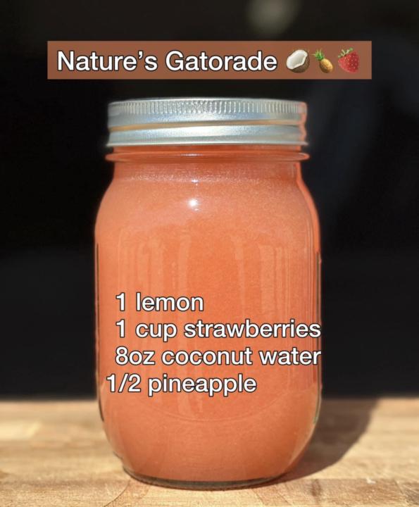 Natural “Gatorade” 