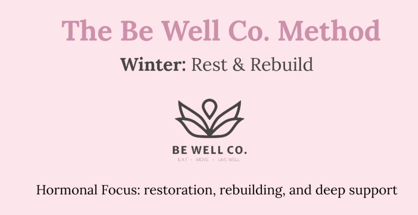 WINTER: Rest & Rebuild