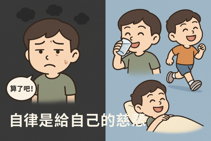 觀照禪之嘴巴說算了 身體卻誠實地焦慮：自律才是最好的復仇