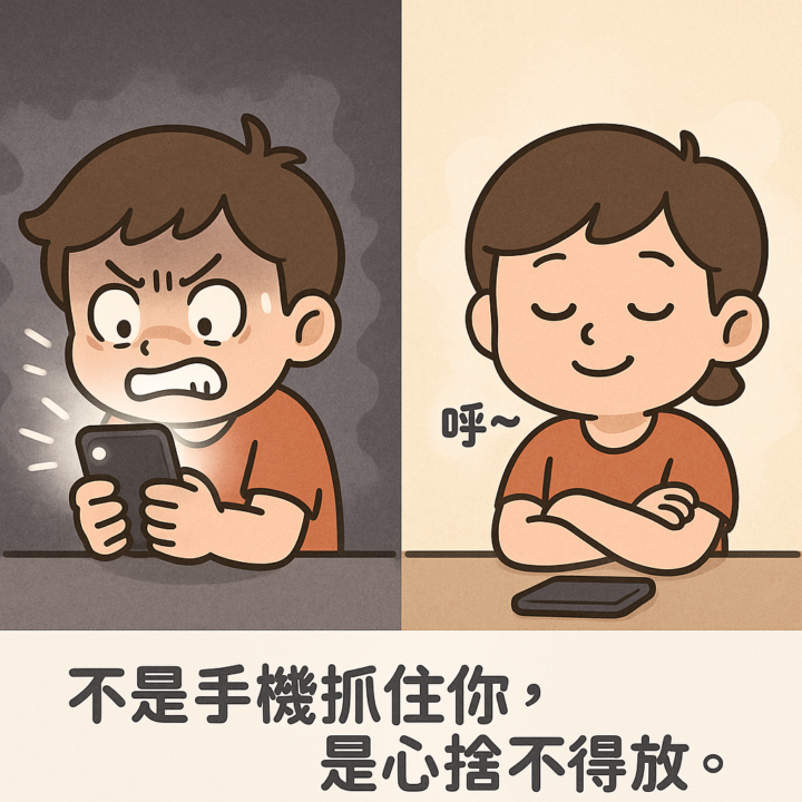 觀照禪之你以為手機黏住你？其實是心放不下！