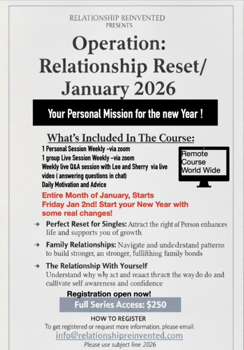 2026 RESET COURSE