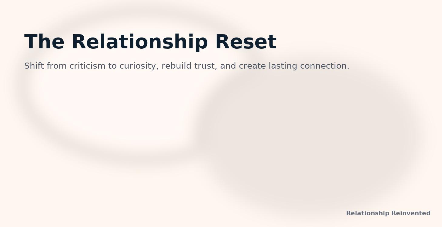 Relationship Reset