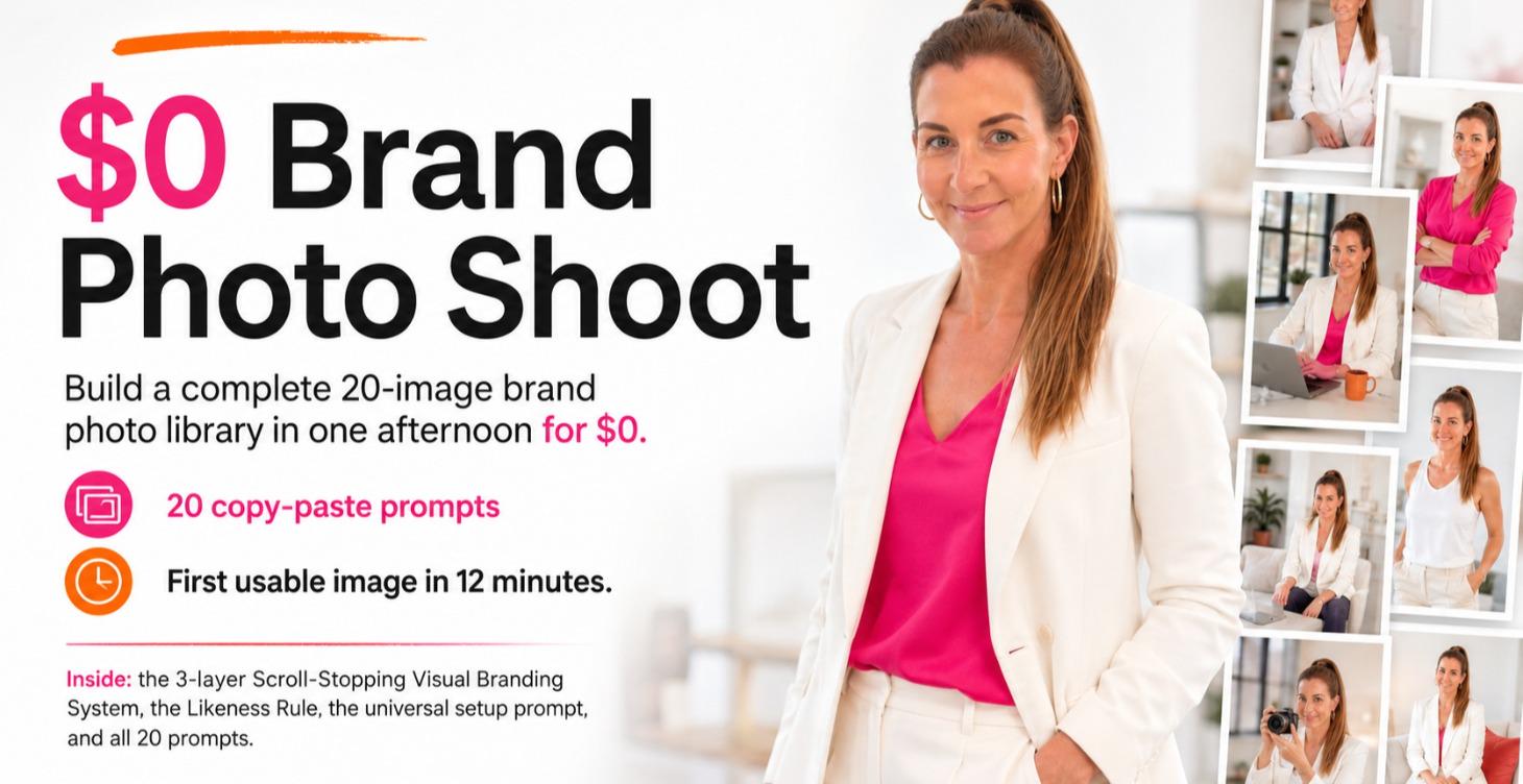 $0 Brand Photo Shoot Every Creator Needs