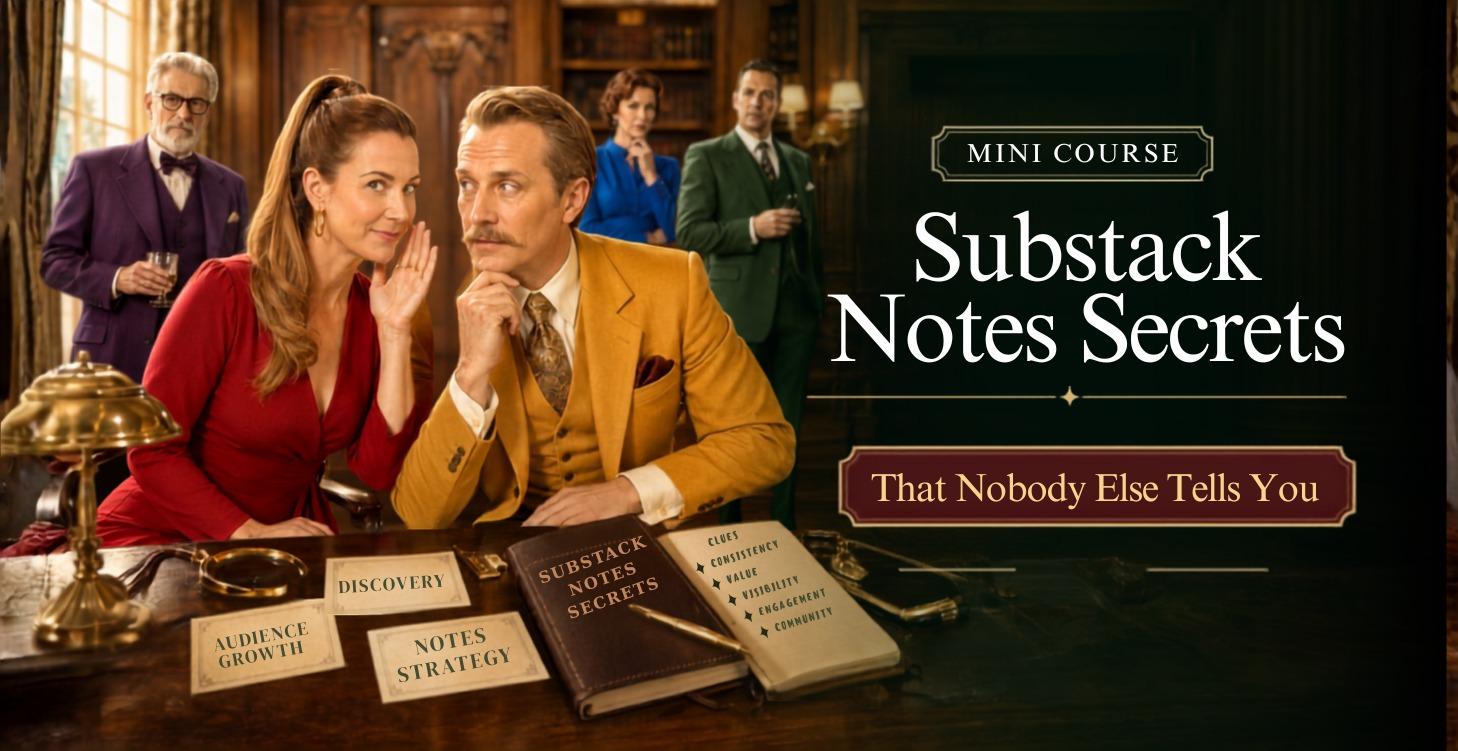 * Substack Notes Secrets: What Nobody Tells You