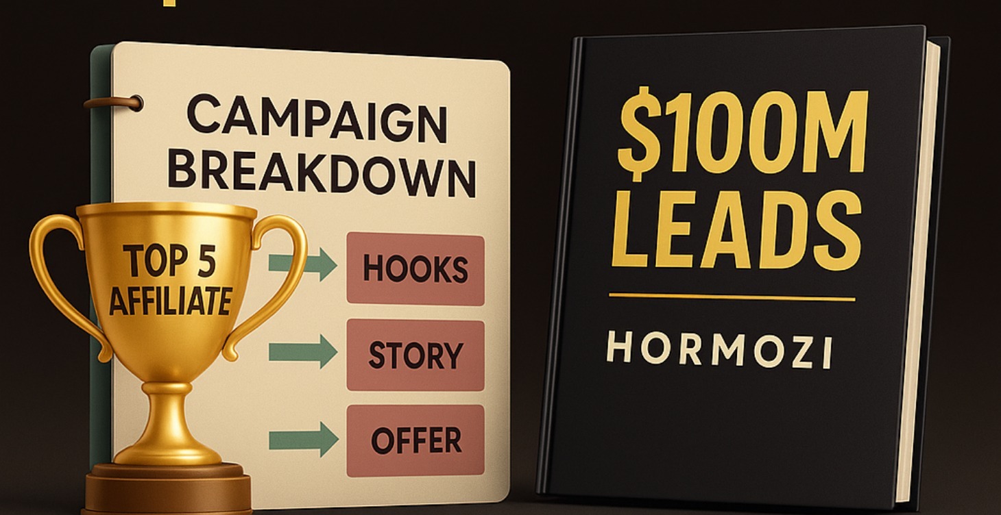 Bonus #6 Top Affiliate Secrets $100M Hormozi Leads