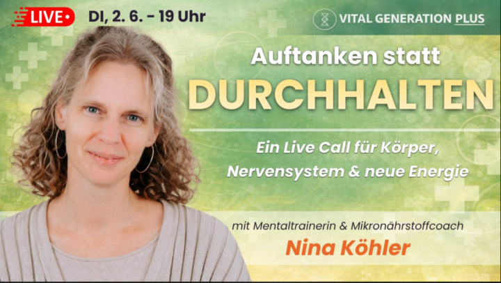 Auftanken statt Durchhalten - Ein Live Call für Körper, Nervensystem & neue Energie