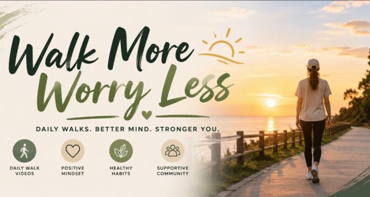 Walk More Worry Less
