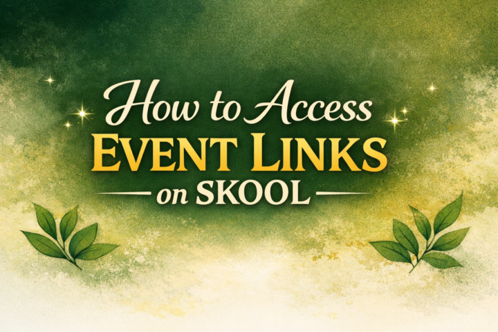 How to access event links