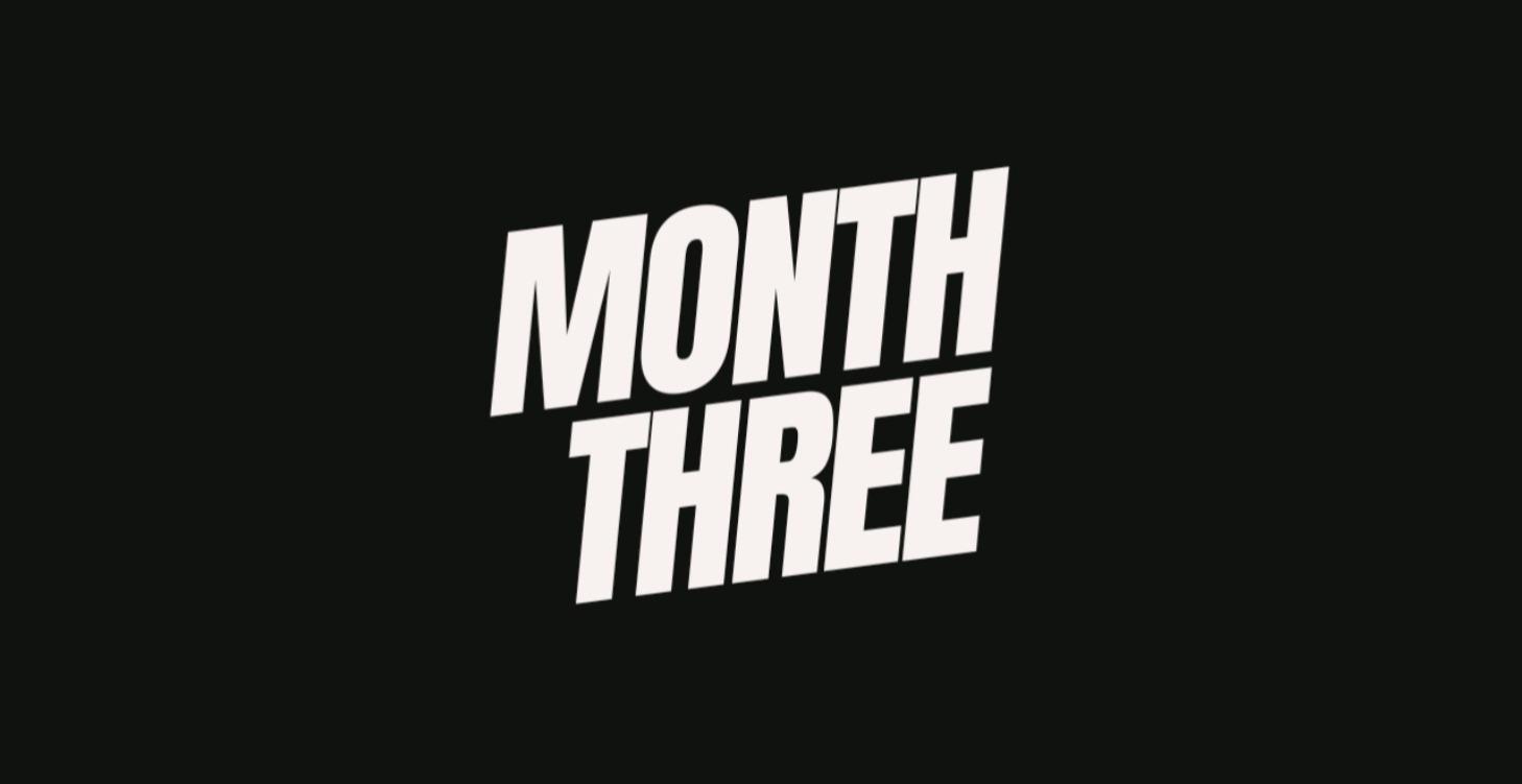 Month 3