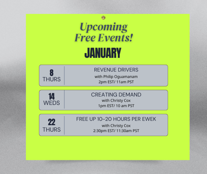 📅 Calendar Update! New Events Added 📅