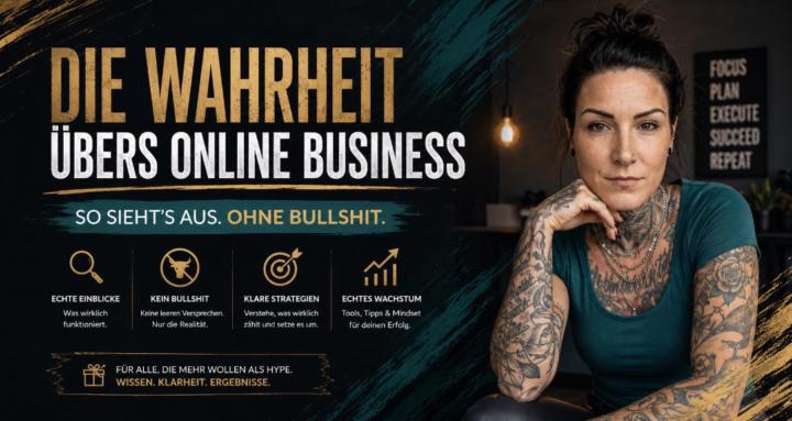 ONLINE BUSINESS - DIE WAHRHEIT