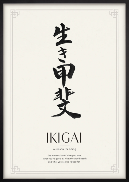Visual Representations for Introducing the Japanese philosophy of Ikigai