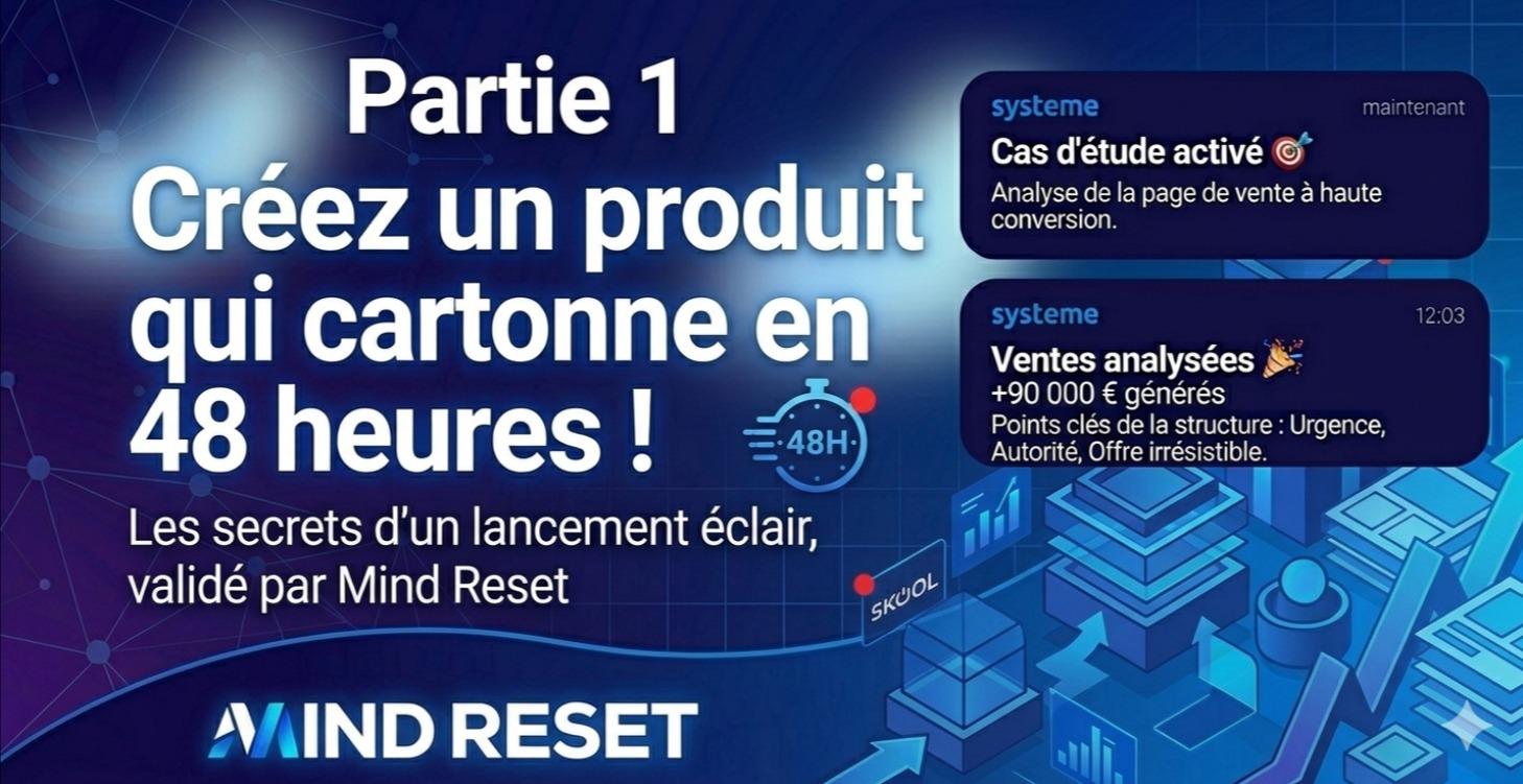 Partie 1:Créez un produit qui cartonne en 48 hrs!