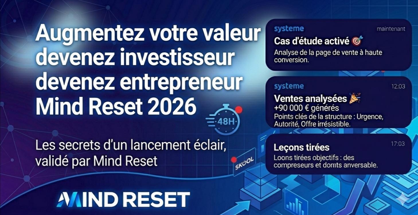 Augmentez votre valeur