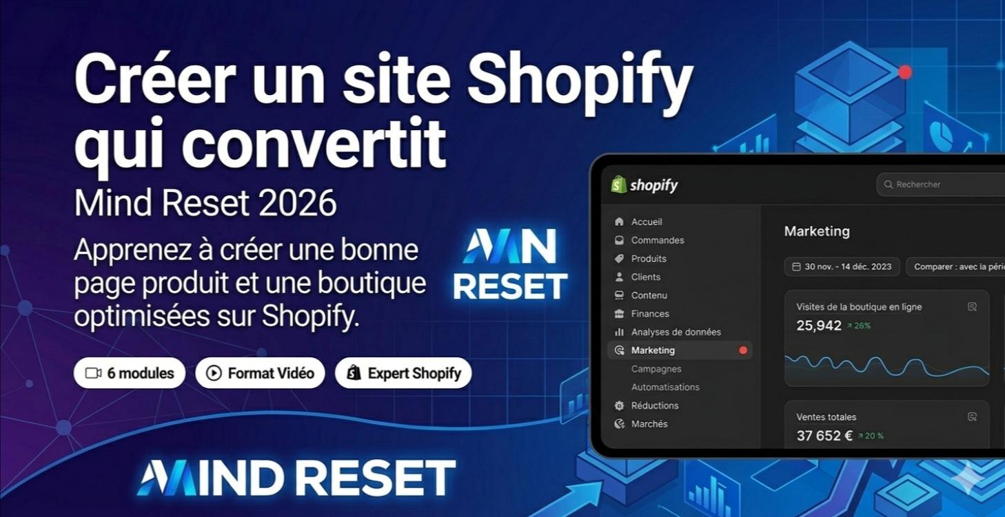 Créez une boutique qui convertit