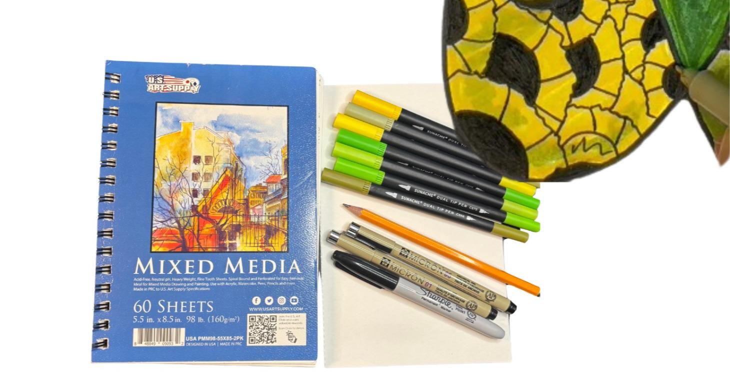 Healing Meditative Art Lesson 1