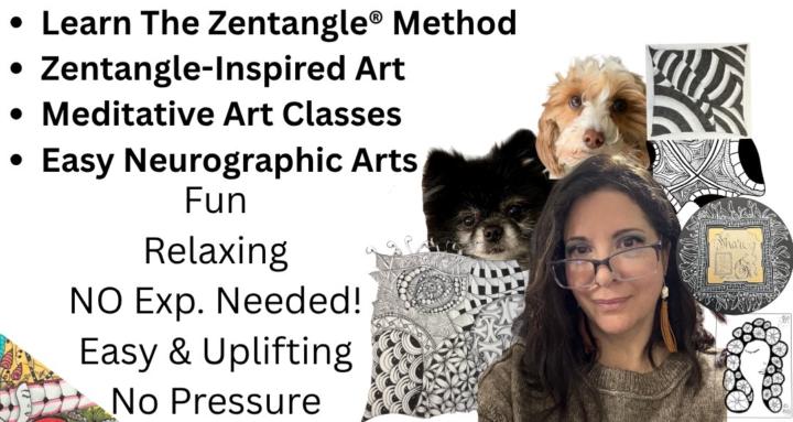 Create Calm the Zentangle Way