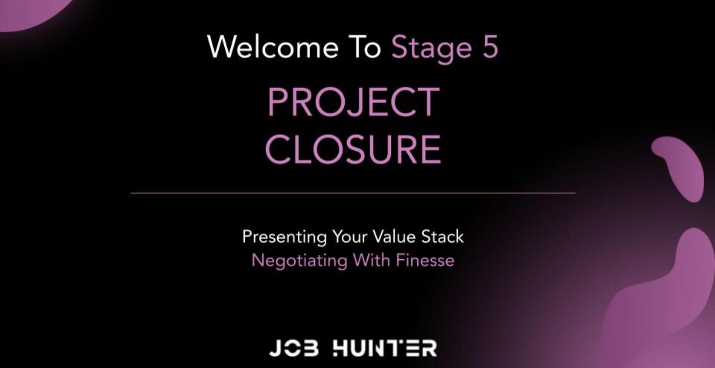 Project Job Hunt Stage 5