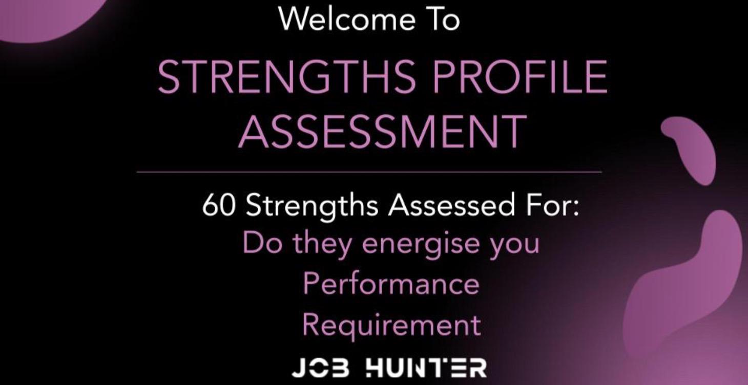 Strengths Profile Assessment & Debrief