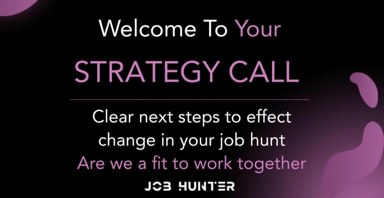 Strategy Call. 30 mins. Effect positive change