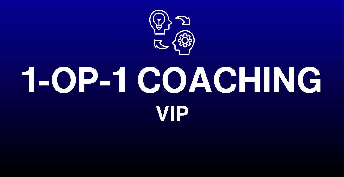 1-op-1 Coaching
