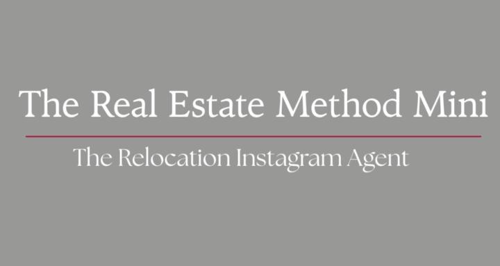 The Real Estate Method 