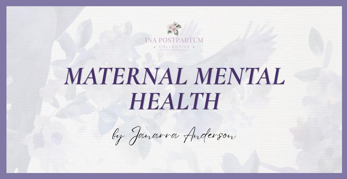 Maternal Mental Health (Coming Soon)