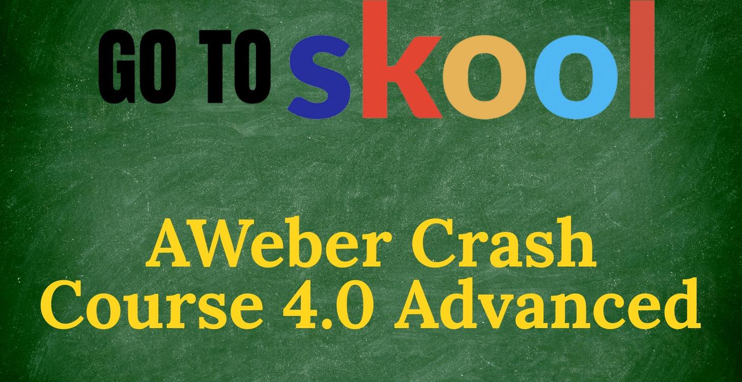 AWeber Crash Course 4.0 Advanced