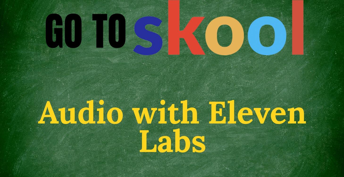 Audio with Eleven Labs