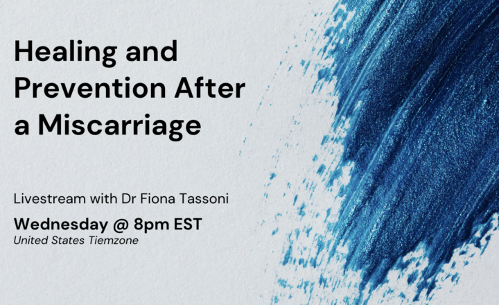 Livestream: Healing and Prevention After a Miscarriage