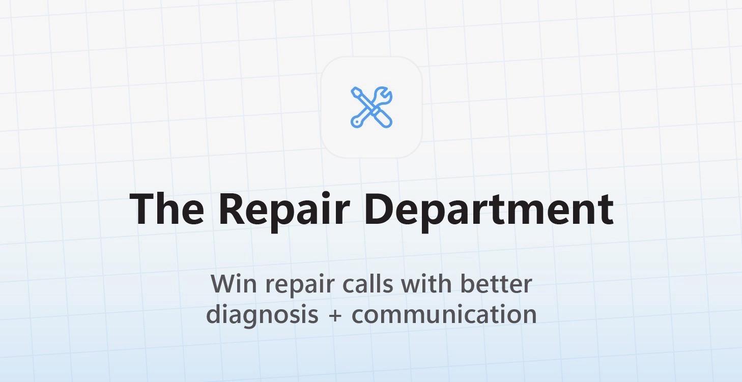 The Repair Department