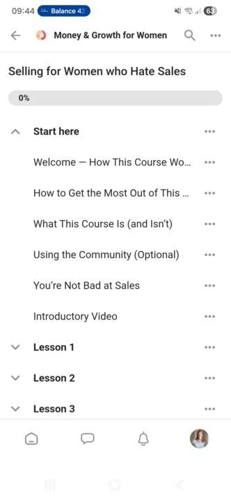 My story - now in the free course!