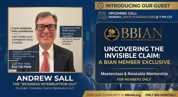 📢 ATTENTION BBIA NETWORK FAMILY: TONIGHT AT 7 PM CST!