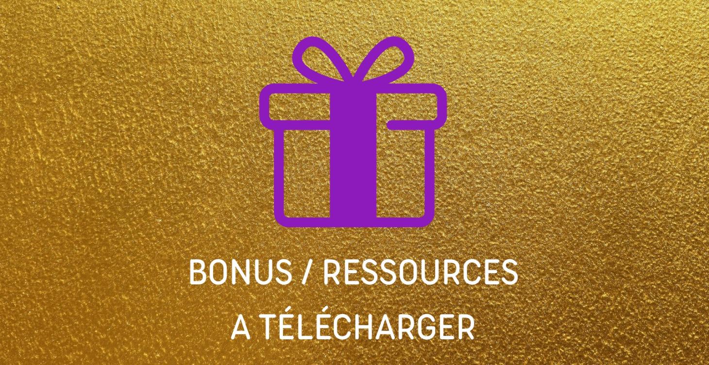 RESSOURCES À TÉLÉCHARGER
