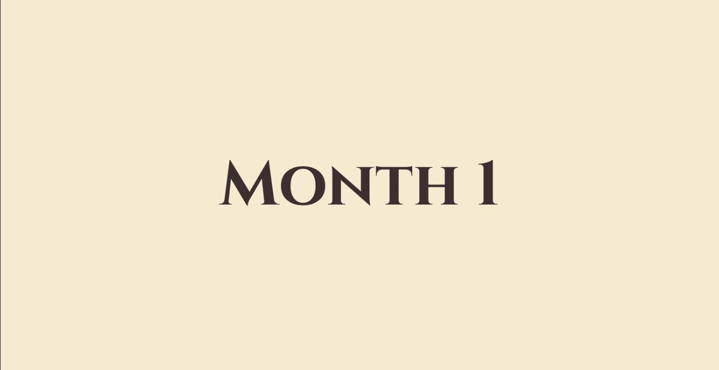 Month 1