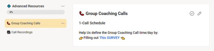 🚩Pioneers/🎯Strategist - Coaching Call Schedule Tie 