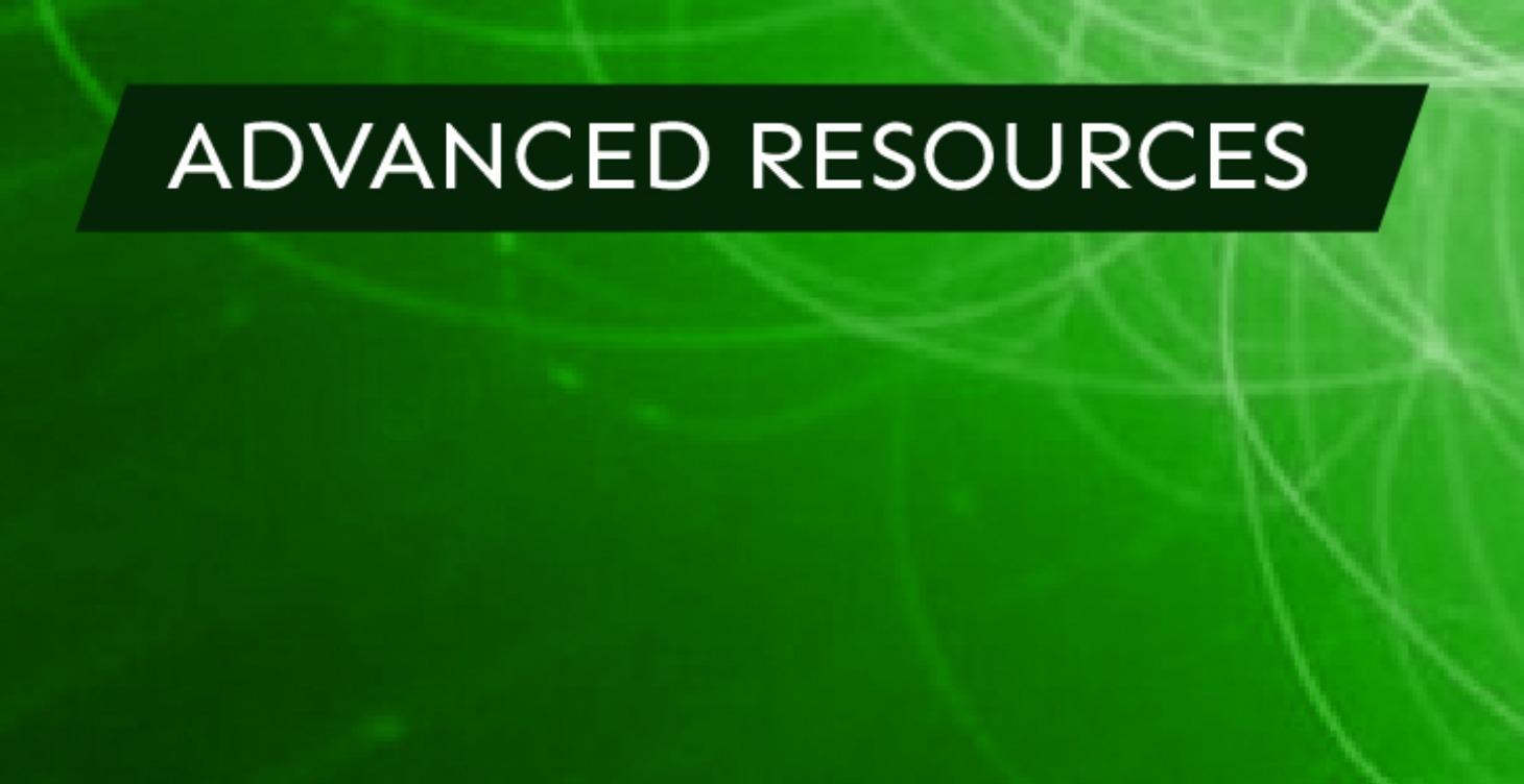 💠 Advanced Resources