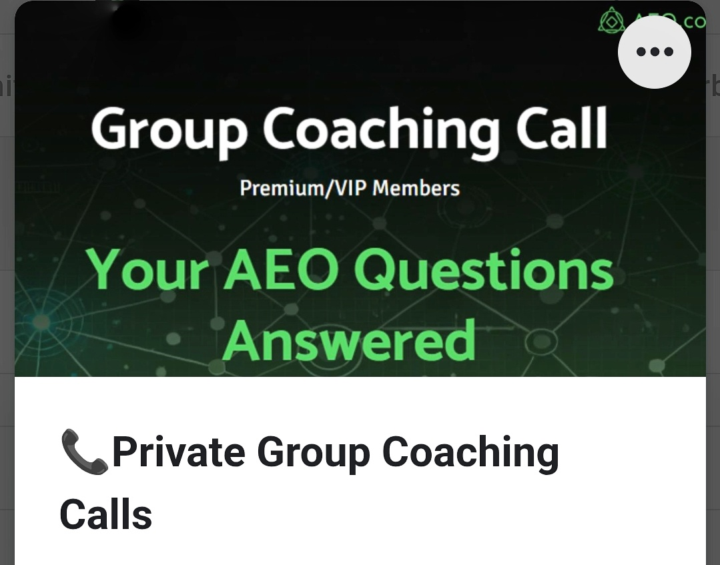 4/13 Private Coaching Call -Cancelled- (PREMIUM members)