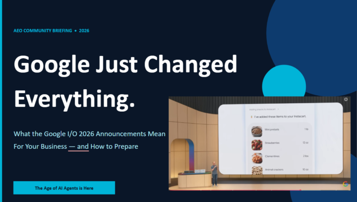 State of AEO 6/4 - Google I/O Insights