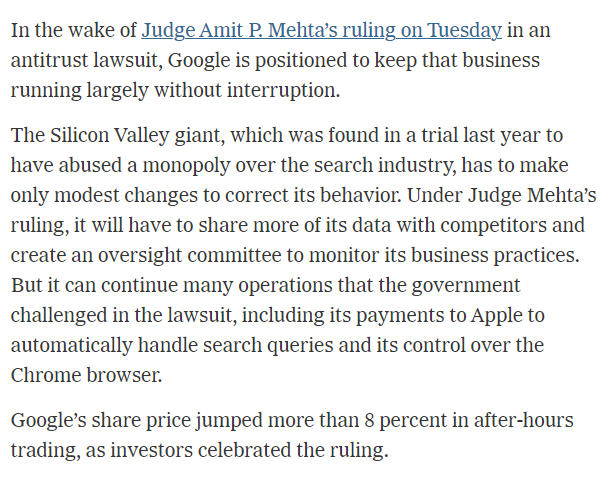 The End of the Google Lawsuit