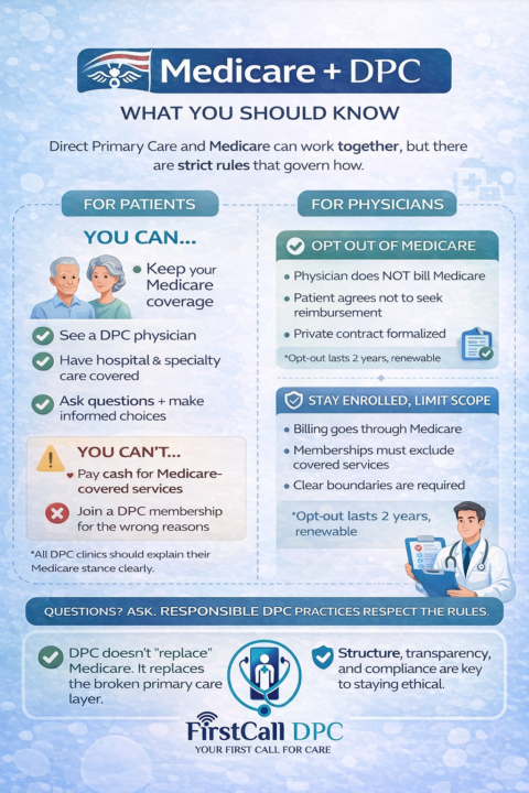 Medicare, Direct Primary Care, and the Rules No One Explains Clearly