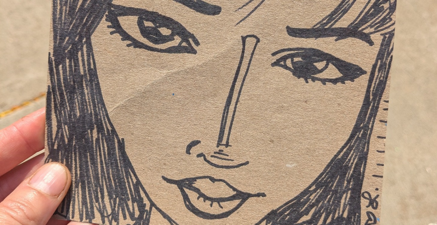 Drawing with Sharpie