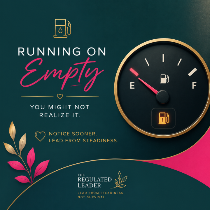 Are You Running on Empty... Without Realizing It?