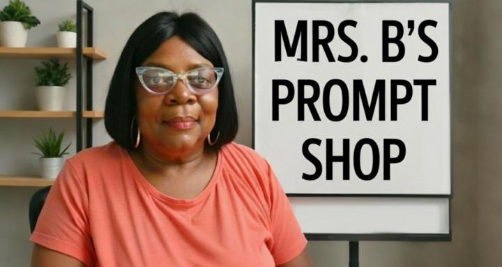 Mrs. B Prompts-Shop-In-A- Box