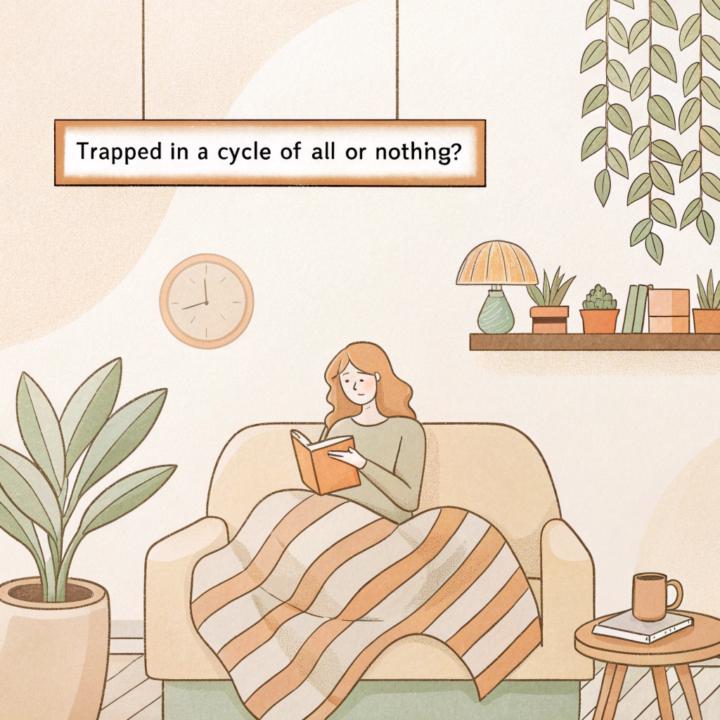Trapped in a cycle of "all or nothing"? 