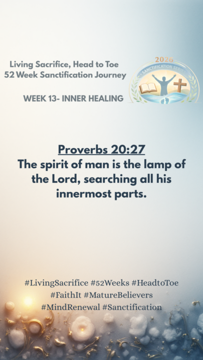 Week 13 Day 4 -INNER HEALING