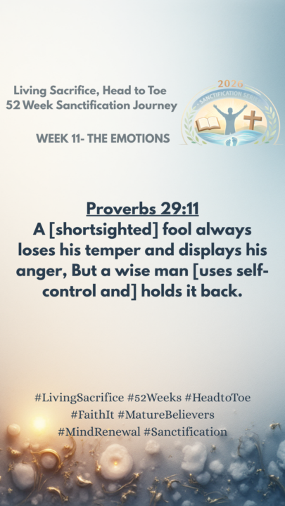 Week 11 Day 4- The EMOTION 