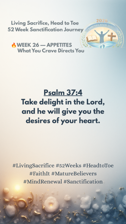 🔥WEEK 26- APPETITES