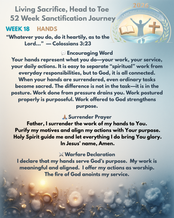 Week 18 Day 2 The HANDS